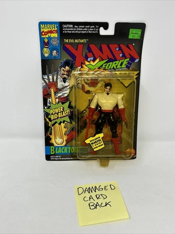 Toy Biz Marvel X-Men X-Force Black Tom (1994) Action Figure E2 Cover