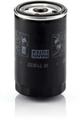 Mann-filter Oil Filter W719/22 fits Porsche 944 944 2.5 Turbo 2.7 3.0 S2 - image 1 of 3