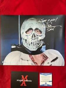 TOM ATKINS FOTO AUTOGRAFATA FIRMATA 11x14! HALLOWEEN III, BECKETT COA! ORRORE! - Foto 1 di 1