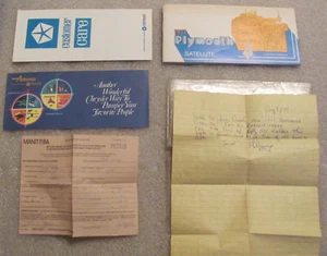 Plymouth Satellite Road Runner 1971 equipamiento manual para propietarios OEM original - Imagen 1 de 4