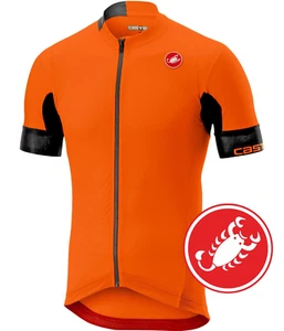 Castelli Free Aero Race 4.1 Solid: YOUR FASTEST AERO JERSEY! XXL & Orange - Picture 1 of 3