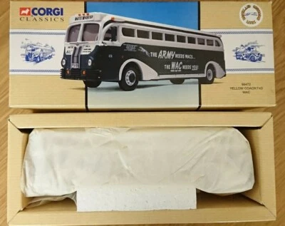 Corgi Classics 98472 Yellow Coach 743 W.A.C. Ltd Edition  - Image 1 of 2