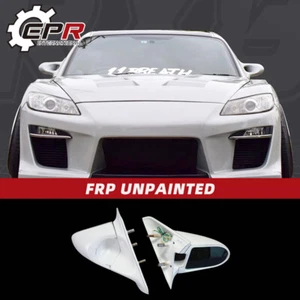 Espejos retrovisores laterales aerodinámicos sin pintar FRP estilo GND temprano para Mazda RX8 RHD SE3P - Imagen 1 de 8