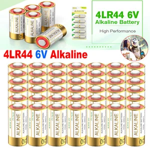 Lot 4LR44 6V Battery 476A A544 4G13 PX28 Alkaline For Dog Training Shock Collars - Picture 1 of 18