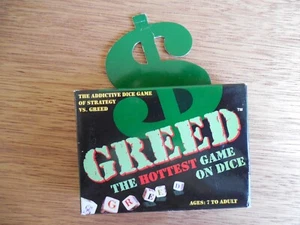 NEW/SEALED "Greed" the Hottest Game on Dice Ages 7 to Adult ADDICTIVE!! - Picture 1 of 3