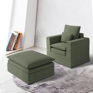 Leisure Chair Nap Couch Lazy Sofa Chaise Lounge Armchair Floor Sofa Sleeper Sofa - Picture 1 of 6