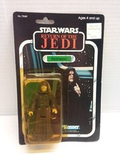 STAR WARS RETURN OF THE JEDI THE EMPEROR 77 BACK #71240 NEW KENNER 1983