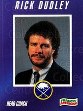 1990-91 Buffalo Sabres Campbells #6 Rick Dudley