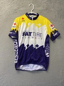 Voler Fat Tire  Cycling Jersey Mens Red Cross XL 3/4 Zip USA NWOT / 65-44 - Picture 1 of 10