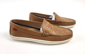 Marc Joseph Driver Slip On Youth Unisex Loafer Size 5.5 M Little Kid Tan Leather - Picture 1 of 10