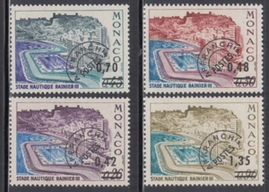 MONACO Sc # 976-9 CPL MNH,  STADIUM - ISSUED as PRECANCELLED - Picture 1 of 1