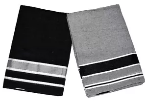 Herren Sarong Lungi Dhoti Bademode Nachtwäsche ungenäht 100 % Baumwolle 2 mtr, 2er-Pack - Bild 1 von 6