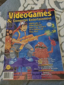 VINTAGE VIDEO GAMES AND COMPUTER ENTERTAINMENT DECEMBER 1992