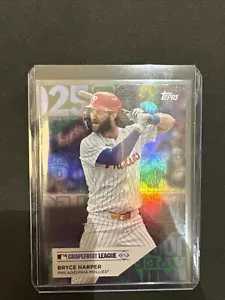Bryce Harper - Green Foil - 31/99 #TG-3 Grapefruit League - 2025 Topps Series 1 - Picture 1 of 3