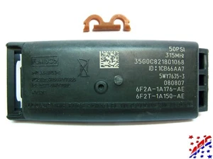 Genuine OEM Ford Lincoln Mercury TPMS Tire Pressure Sensor 7L1Z-1A189-A w/ Clip - Picture 1 of 2