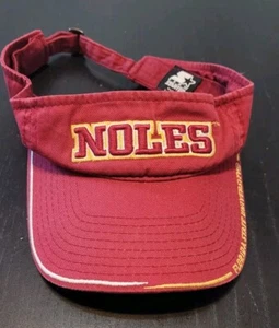 De colección Años 90 FSU Florida State Seminoles NOLES Starter Parasol Gorra Ajustable - Imagen 1 de 6