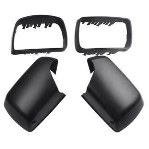 Sleek and Modern Mirror Cover with LED Hole for X5 E53 2000 2006 Set of 4 - Picture 1 of 24