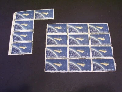 17 Scott #1193 4cent  Project Mercury stamps - Image 1 of 4