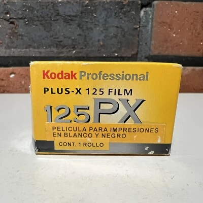 1 Roll Kodak Professional Plus-X 125 Film 125PX Black &White Expired 08 36EXP - Image 1 of 4