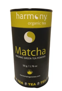 Harmony Matcha Organic Green powder tradition in Japan infusions 1.76 oz 50g - Picture 1 of 6