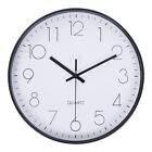Modern Wall Clock 12 ''non-ticking Silent Quartz Decorative Clocks Round Clock