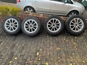 17 Original 225 60 Audi A6 4K C8 Felgen Winterreifen 4K0601025 Michelin Alpin 5 - Bild 1 von 5