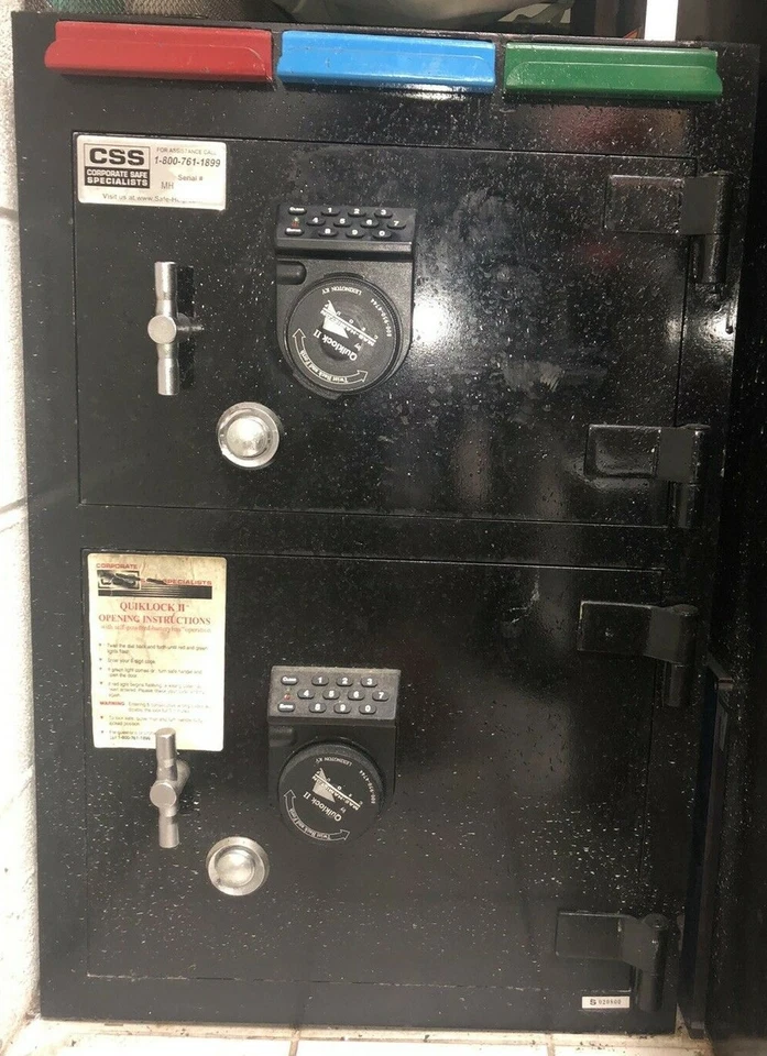 CSS (now Cennox)  Digital Double Door Safe Box Deposit Box 30"H x 20"W x 16"D - Image 1 of 1
