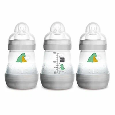 MAM Easy Start Anti-Colic Bottle 9 oz (3-Count), Baby  Assorted Colors , Sizes  - Image 1 of 4