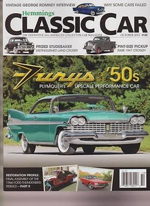 HEMMINGS CLASSIC CAR MAGAZINE #133 OCTOBER 2015. - Picture 1 of 1