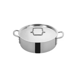 Winco TGBZ-12 12 Qt. Tri-Ply Induction Ready Brazier - Picture 1 of 2