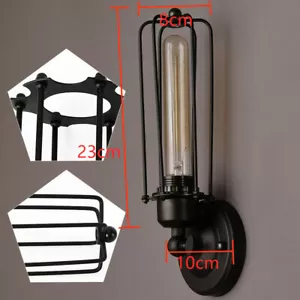 Antik Industrie Wandleuchten Laterne Wandlampe Gartenlaterne Licht Außenlampe DE - Bild 1 von 11