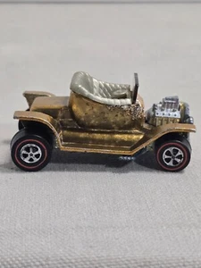 HOT WHEELS RED LINE HOT HEAP US ORO BRILLANTE con INTERIOR PLATEADO - Imagen 1 de 11