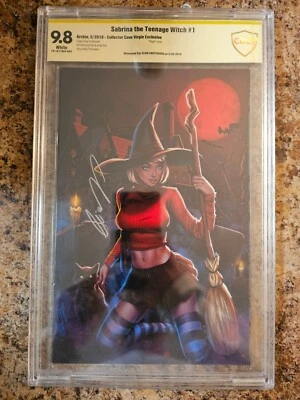 Sabrina The Teenage Witch #1 CBCS 9.8 Signed Virgin Variant Archie Comics 2019 - Image 1 of 3