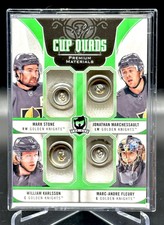 2019-20 The Cup 1 of 1 Cup Quad Buttons Vegas STONE FLEURY KARLSSON MARCHESSAULT