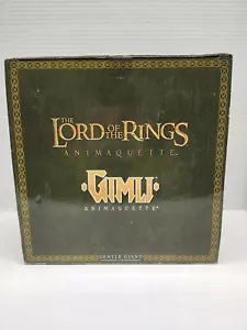 2008 Nuove Linee Cinema Il Signore degli Anelli Animaquette Gimli LE 407/1750 In Scatola - Foto 1 di 8