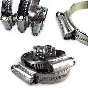JCS® Stainless Steel Hose Clips Pipe Clamps Marine Grade Hi-Grip, jcs hi grip - Picture 1 of 12