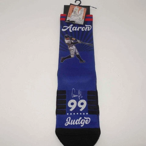 NEW Strideline Premium Full Sub Retro MLB Aaron Judge New York Yankees Socks M/L Cover