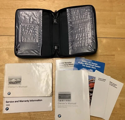 BMW Serie 5 528i 540i 1998 manual del operador del propietario guía del usuario fabricante de equipos originales Foto 1 de 4