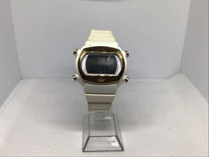 Adidas Candy Watch Women 33mm ADH1696 White Silver Tone Digital New Battery - Picture 1 of 6