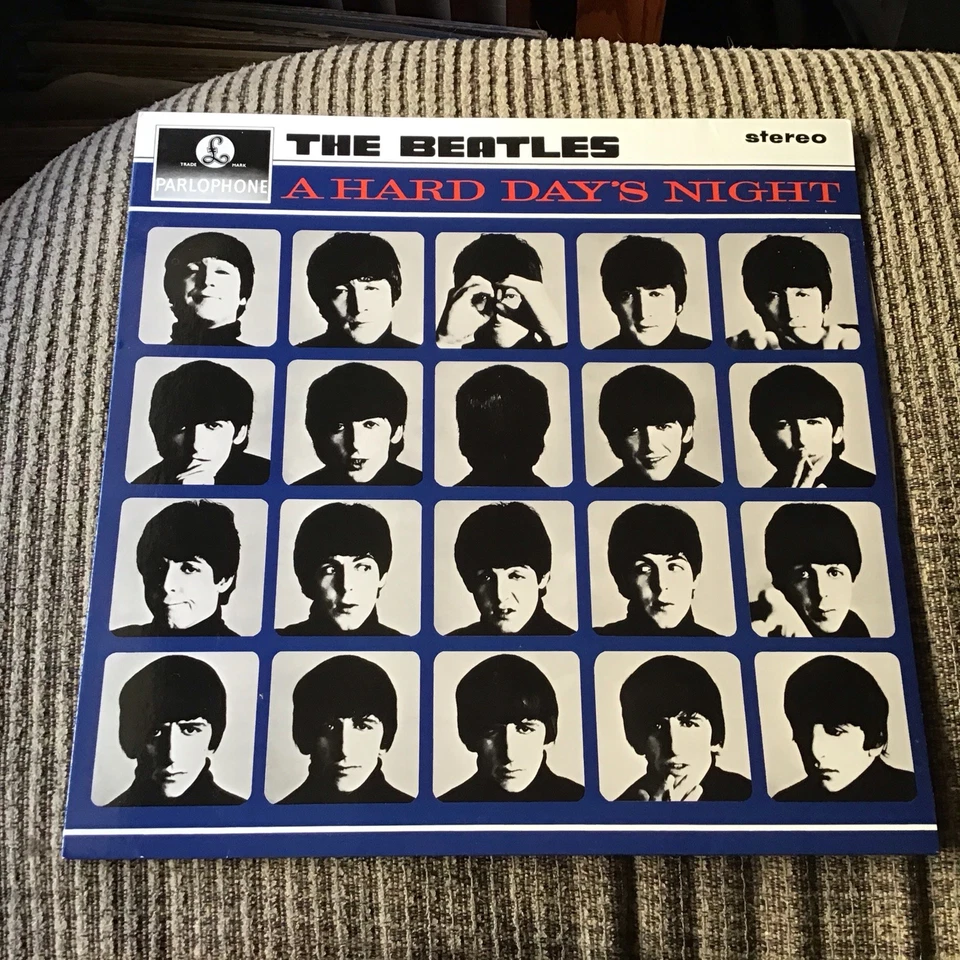 THE BEATLES A HARD DAYS NIGHT LP 2012 PARLOPHONE U.K. REISSUED PRINT 13TRX - Image 1 of 4