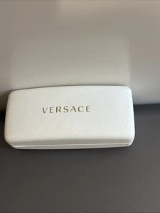 Versace Hartschalenetui echt cremeweiß für Sonnenbrillen Brillen - Bild 1 von 12