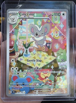 Cinccino 183/162 SV05: Temporal Forces NM Holo - Image 1 of 4