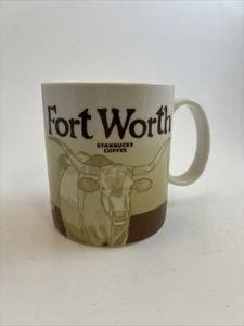 Starbucks City Collector Series Coffee Mug ~ Fort Worth, Texas 16 oz 2011 - Picture 1 of 11