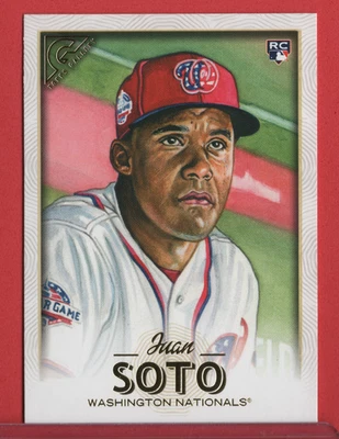 Selling off my cards Juan Soto RC 2018 Topps Gallery #126 NM+ - Image 1 of 2