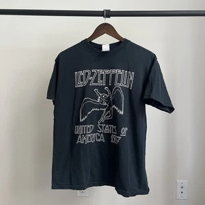 Led Zeppelin Vintage 2004 Y2K Faded Rock Men’s M Band Tee - Picture 1 of 5