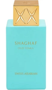 Swiss Arabian Shaghaf Oud Tonka Eau de Parfum 75ml - Unisex Damen  Original NEU - Bild 1 von 7