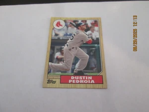 CARTE DE BASEBALL DUSTIN PEDROIA RED SOX 2012 TOPPS MINIS #TM-23 - Photo 1/2