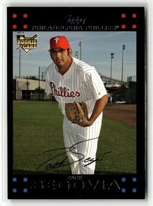2007 Topps #377 Zack Segovia Rookie - Picture 1 of 2