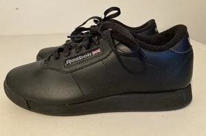 Reebok Classic Princess Damengröße 8 Walking-Sneaker Sportschuh schwarz - Bild 1 von 13