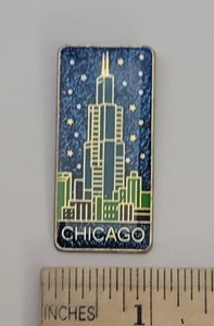 Chicago Illinois Souvenir Refrigerator Magnet - Picture 1 of 4